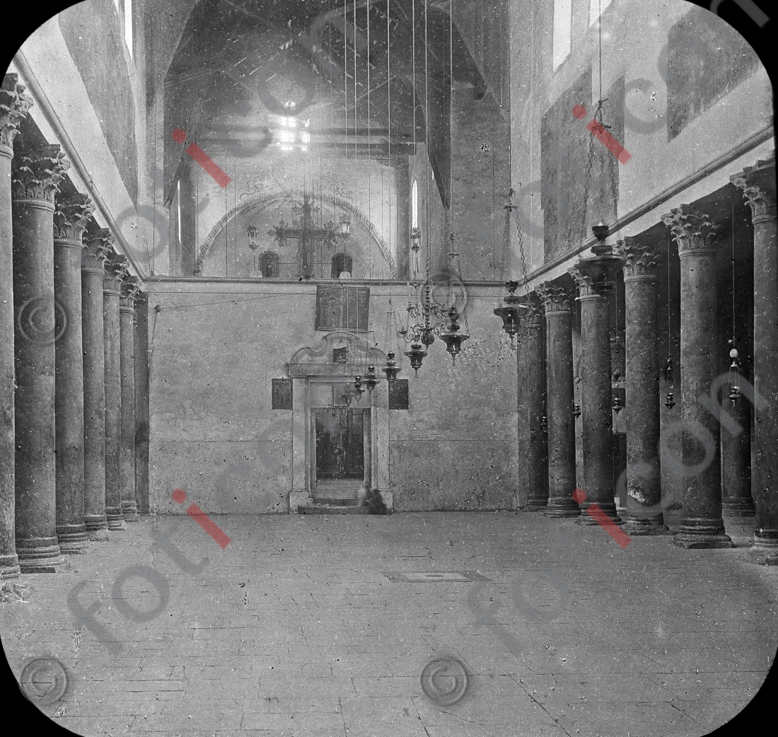 Geburtskirche | Church of the Nativity - Foto foticon-simon-149a-025-sw.jpg | foticon.de - Bilddatenbank für Motive aus Geschichte und Kultur